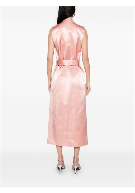Abito Duchess in raso rosa Philosophy Di Lorenzo Serafini - donna PHILOSOPHY DI LORENZO SERAFINI | 100407230132